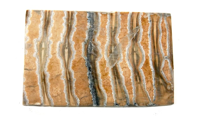 ナイフ用ハンドル材 323154 マンモスツース マンモスの歯の化石 12x65x100