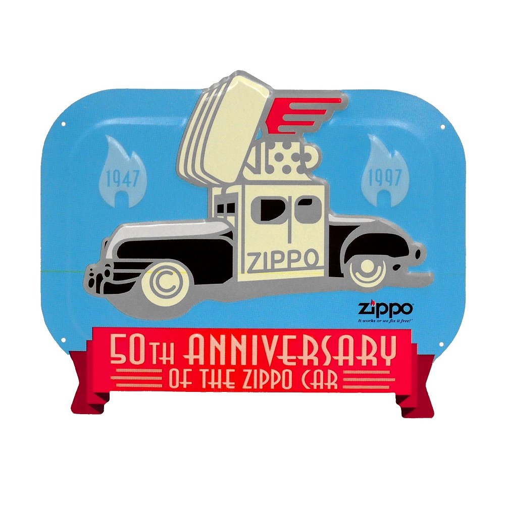 デコレーションプレート　ZP700　ZIPPO50周年記念カー　(SMOKY)