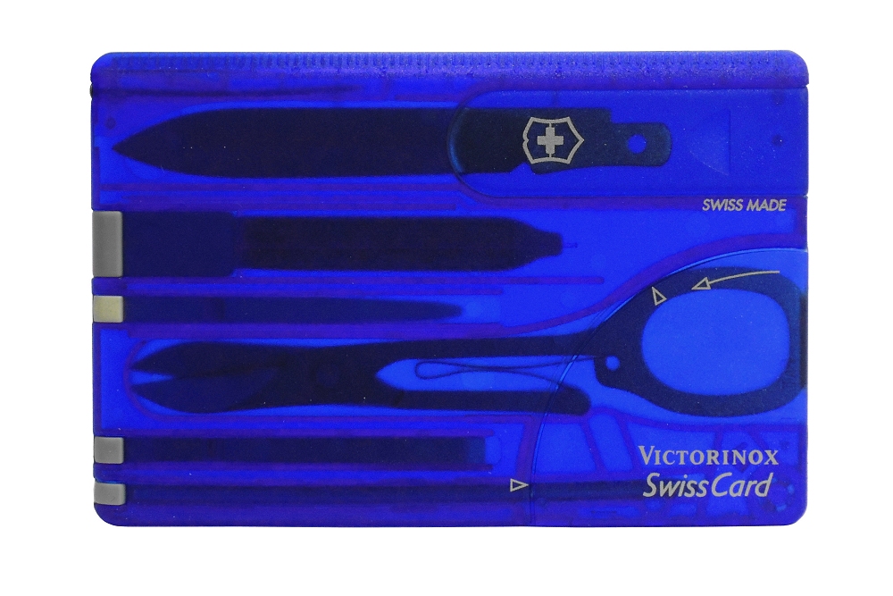 ビクトリノックス VICTORINOX　0.7122.T2 スイスカード T2 BL 半透明ブルー