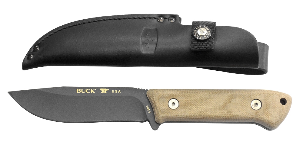 バックナイフ BUCK　104BRS1 コンパドレキャンプナイフ