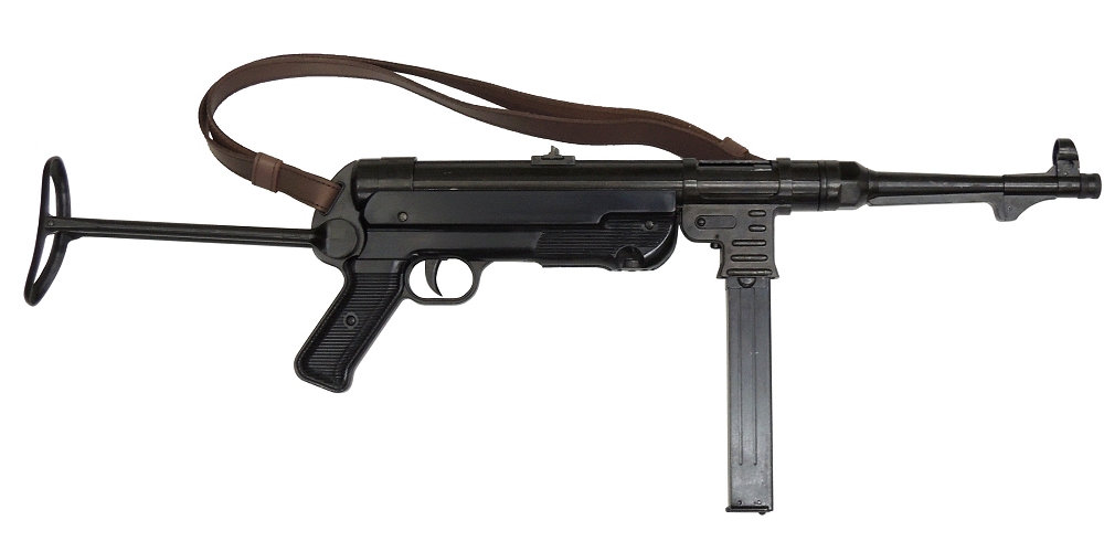 火薬のマシンガンです。 DENIX デニックス 1111/C MP40サブマシンガン ベルト付 | SETO