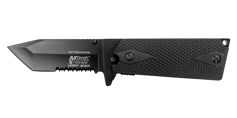 マスターカット MASTERCUTLERY　MX-754TBK　ダイヤカットガングリップ  タントー