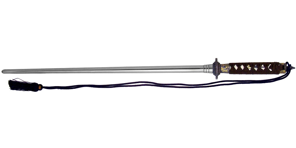 尾形刀剣 十手 打ち払い十手 鉄製 全長約77cm 重量約860g 武具 金属製 尾形刀剣 十手 打ち払い十手 鉄製 全長約77cm 重量約860g 武具