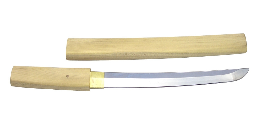 尾形刀剣 日本刀 OG-55 白鞘短刀　9寸
