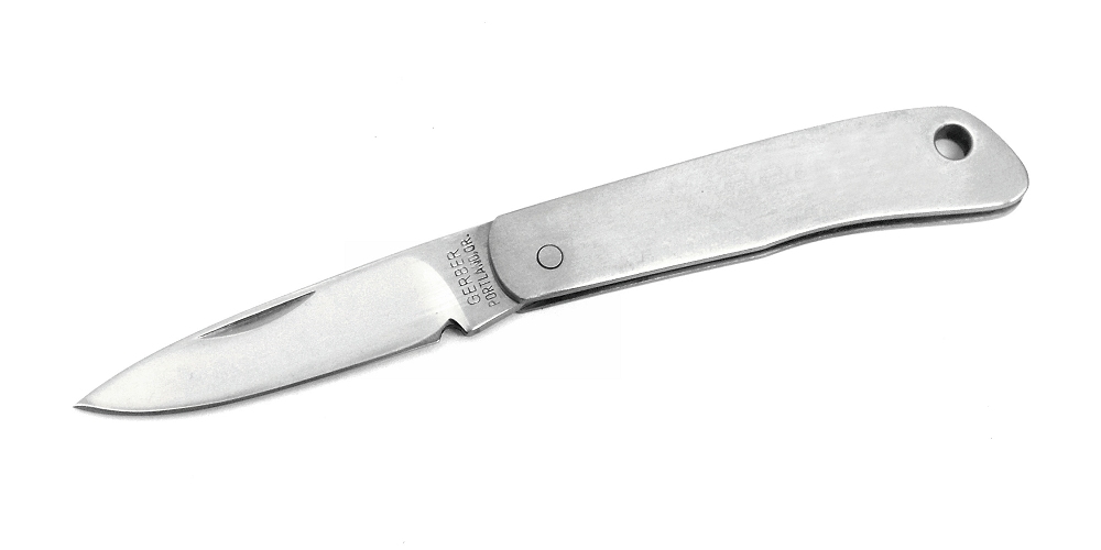 オールドガーバーナイフ OLD GERBER KNIVES　OG118 #7641 200SS シルバーナイト ステンハンドル