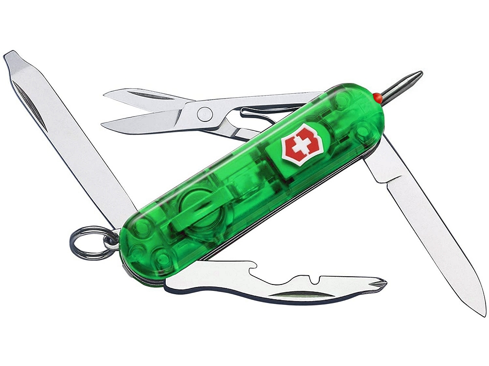 ビクトリノックス VICTORINOX　0.6366.T4 マネージャーライト T4 GN 半透明グリーン