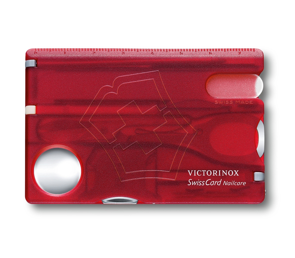 ビクトリノックス VICTORINOX　0.7240.T スイスカード ネイルケア T 半透明レッド