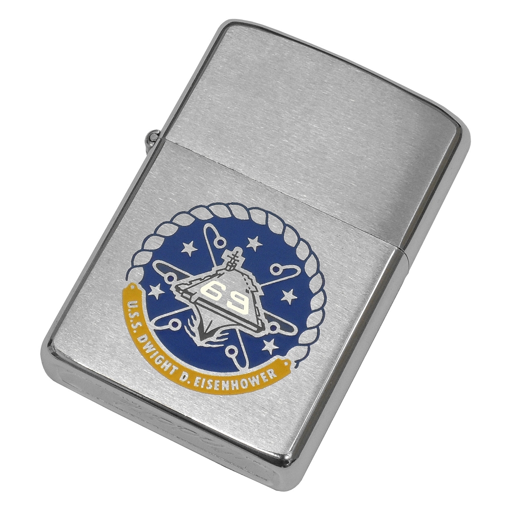 ジッポーライター　ZIPPO 21　1979　“USS DWIGHT D.EISENHOWER CV-69”